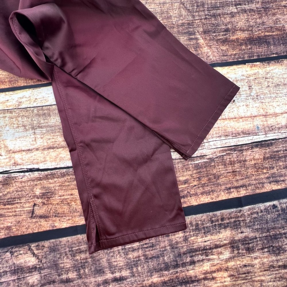 White House Black Market Burgundy Skinny Pants - Picture 8 of 10
